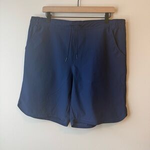 Woman’s Lands’ End Navy Athletic Shorts